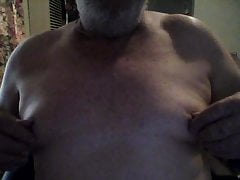 Playing with my tits