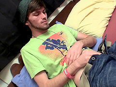 thin twunk Dakota James going for another jacking off