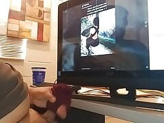 She fucks with her boyfriend and I fuck with her panties!