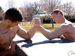 Non-professional hotties Elian & Rocky fucking each other