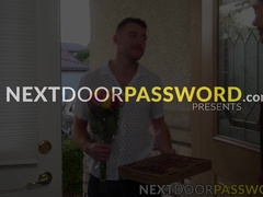 Roommates Benvi and Justin DaJock drain their balls on Valentines day