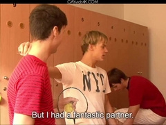 Dolph Lambert And Josh Elliot Film Scene