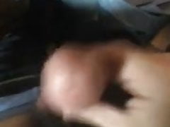 Quick masturbation with my little friend in the office