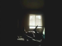 Draped White Jock Plumbs Black BoyPussy