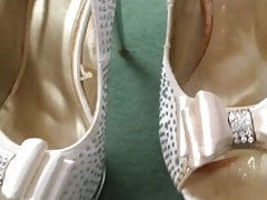 Peep Toe wank into diamante Heels