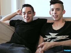 Watch this big dick dude hook up with a hot babe & shoot his load