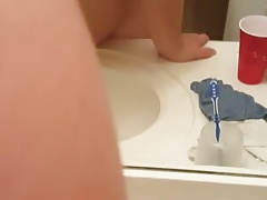 Fucking Chub in Bathroom