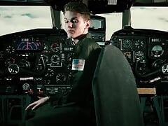 Plane Pilot Distracted For Hot Sex!
