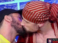 InfernoDungeon.com - Insane gay fisting session leaves a gaping asshole wide open