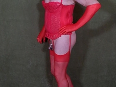 SISSY IN RED
