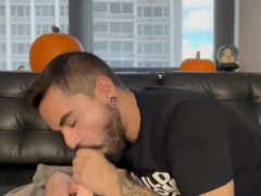 Young Boy Blowing on Fake Penis like a Salami (Utter Flick on PH Worshipper Bar)