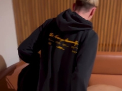 Two Guys Fuck And Kiss In A Public Toilet In A Cafe