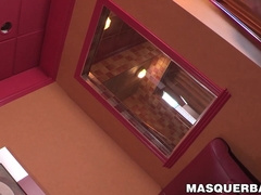 Hunk Manuel Deboxer delighting in giving his big cock good strokes