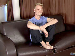 slick And draped light-haired