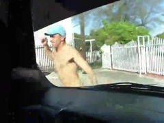 Hetero Stud Ambles Bare In Public During His Initiation