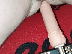 Dildo machine cum hands free