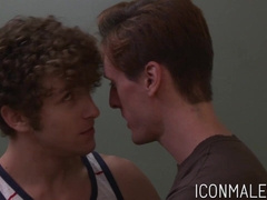 IconMales.com - Naughty Calvin Banks drilling Dirk Wakefield's eager rear