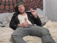 Gay porn, gay otter, smoking