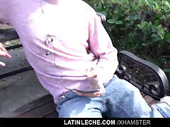 latinLeche - Broke Latin guy inhales and fucks a stranger