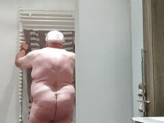Walking nude