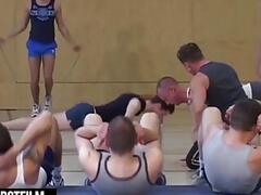 WurstFilm.com -  Shaved and used by gym coach