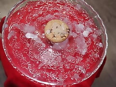A GROUP OF HORNY GUYS CUM ON A COOKIE AND THE LOSER HAS TO EAT IT!!!