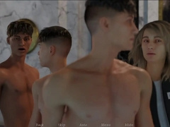 Steamy boys instruct nude before the final test, ARENA DE TEBAS.