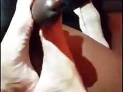 Footjob Quickie