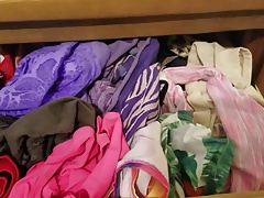Buddy's girlfriends panty drawer