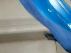 I shoot every heel on their heel shelf at night in my apartm