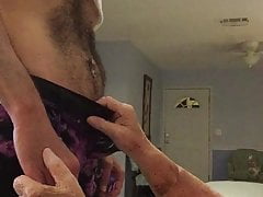 My elderly boy freind strips off Whimsey Mimsey's clothes