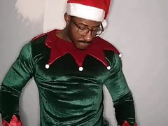 Black Santa huge thick dick