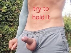 Cum and piss Compilation. Jerk and pee all day long. 3x huge cumshot, 8x piss, 7x precum,
