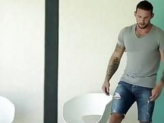 Couch sex is extra gratifying for these gay studs