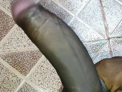Indian desi uncut cock masturbating