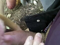 Married men in the woods looking for dick while wife is somewhere