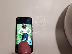 Spandexlover1 request his German wife loves my cum tribute