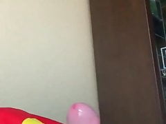 Virgin cums in slowmo