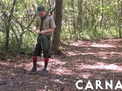 Dirty Troop Leader Bishop Angus Barebacks Twink Scout Deep