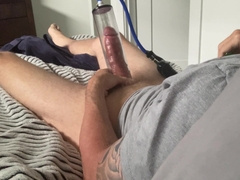 Trunk pumping sesh to a enormous nine inches