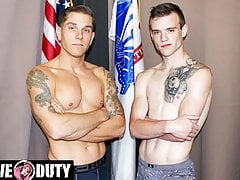 ActiveDuty - Twunk Scott Finn Gives It Raw To New Recruit