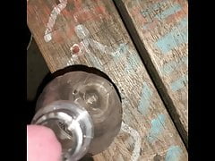 Drinking a Bottle of my Piss Outdoor. Looking for a Top!