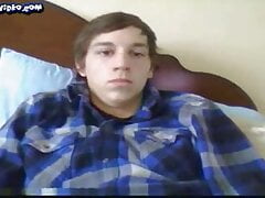 Twink big cock and balls handjob