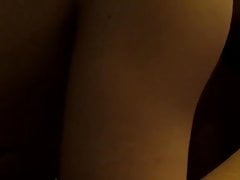 CD bounces on cock.
