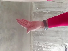 Jerking off in Pantyhose & Leotard