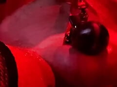 Chastity Cage Cock Spit