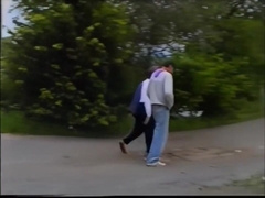 Vintage Friends Have Fun In City Park Maglover`s Gay Porn