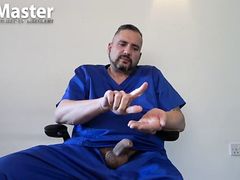 Doctor talks about circumcision procedure and cums with uncut cock PREVIEW