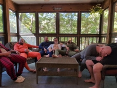 Porch Have fun with dads and folks