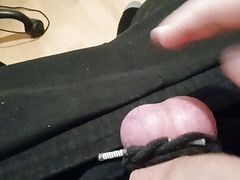 A man with a beautiful dick jerked off